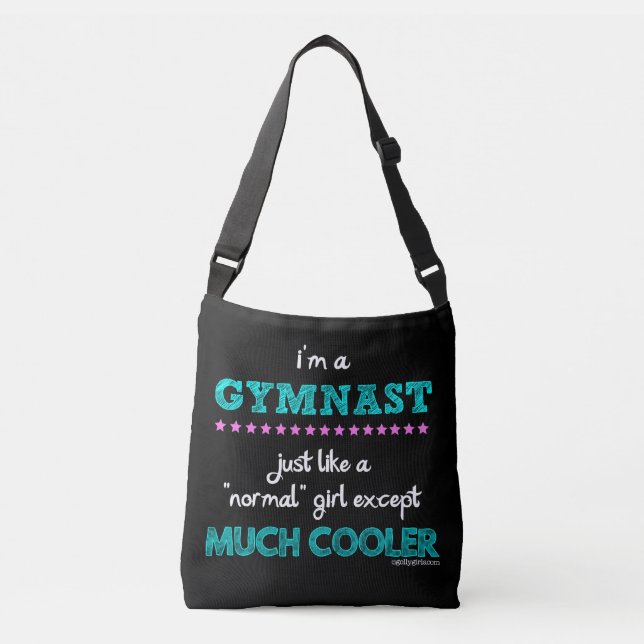 Golly Girls - I'm a Gymnast Crossbody Bag (Front)
