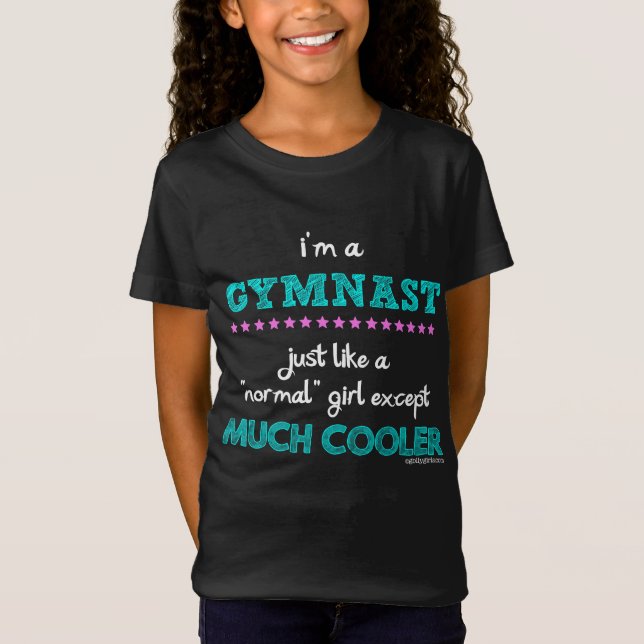 Golly Girls - I'm A Gymnast T-Shirt (Front)