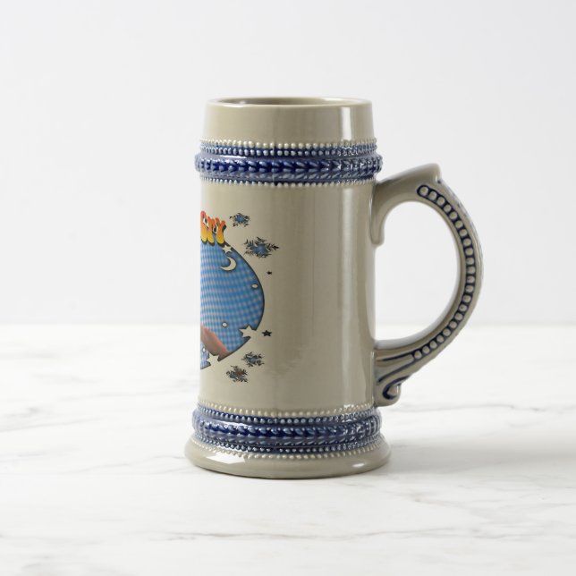 Golly McCry Beer Stein (Right)