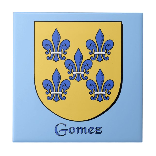 Gomez Family Shield Tile (Front)