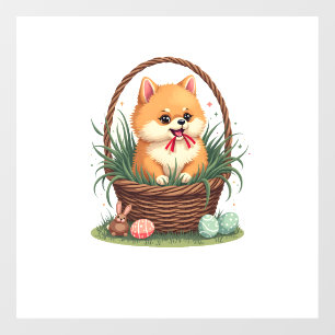 Gomi's Easter Mess Vintage Cute Easter Dog Vector 