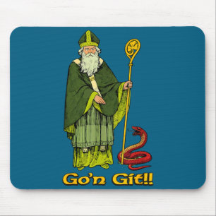 Go'n git st patricks day funny saint patrick menGo Mouse Pad