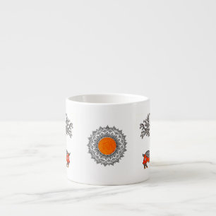 Gond Folk Art Espresso Mug