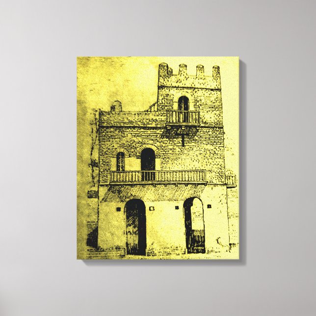 Gondar Canvas Print (Front)