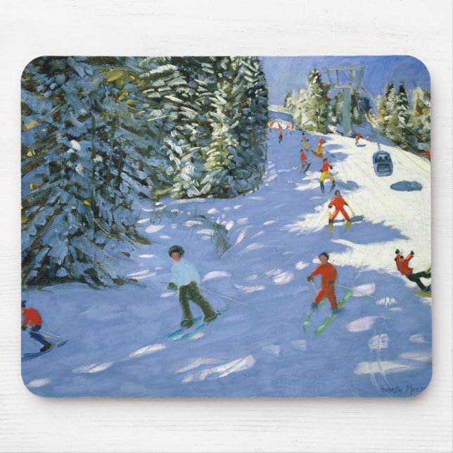 Gondola Austrian Alps 2004 Mouse Pad (Front)