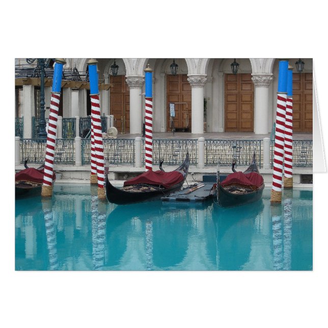 Gondola's at the Venetian, Las Vegas (Front Horizontal)