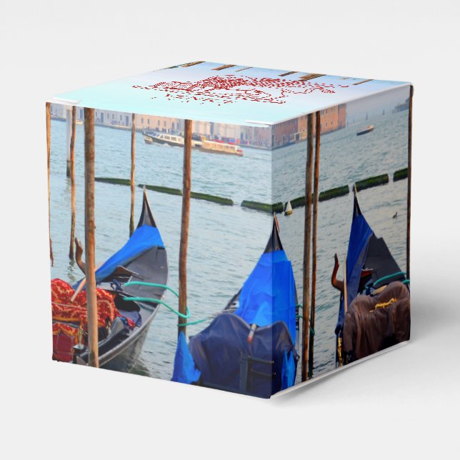 Gondolas Favour Box (Front Side)