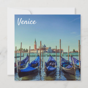 Gondolas in Venice, Italy