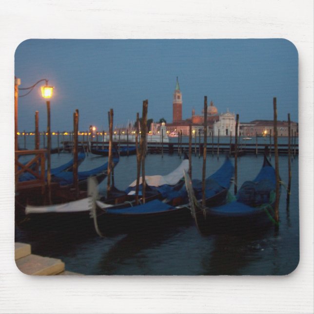 Gondolas in Venice Mouse Pad (Front)