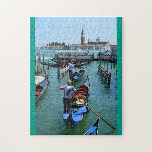 Gondolas Jigsaw Puzzle (Vertical)