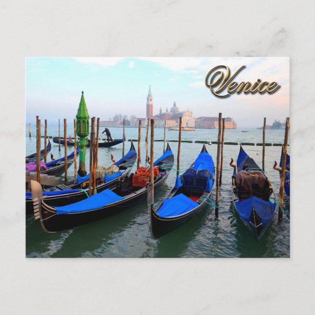 Gondolas Postcard (Front)