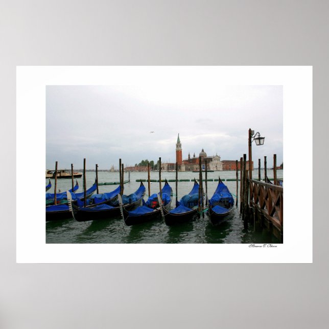 Gondolas with a View Poster (Front)