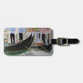 Gondoliers Italy Luggage Tag