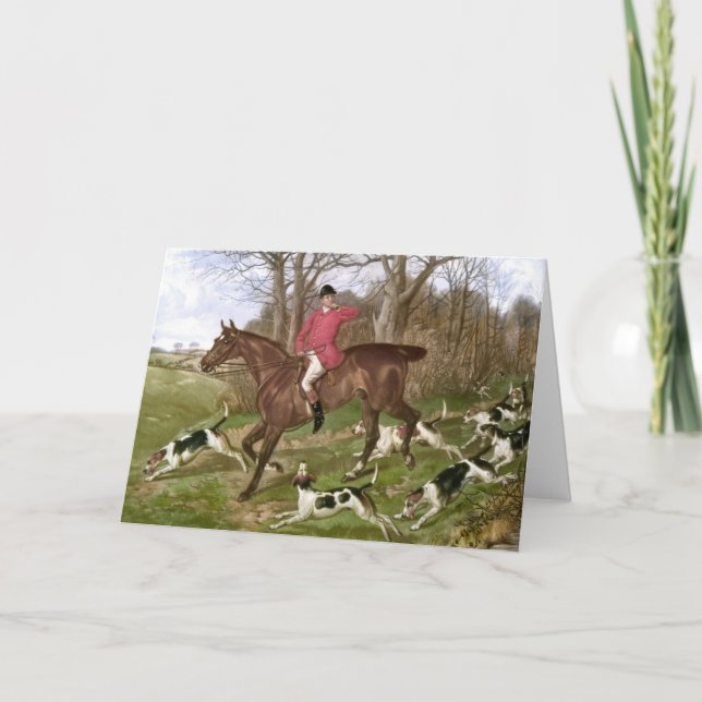 Gone Away Card (Front)