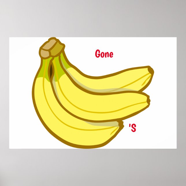 Gone Bananas Poster (Front)