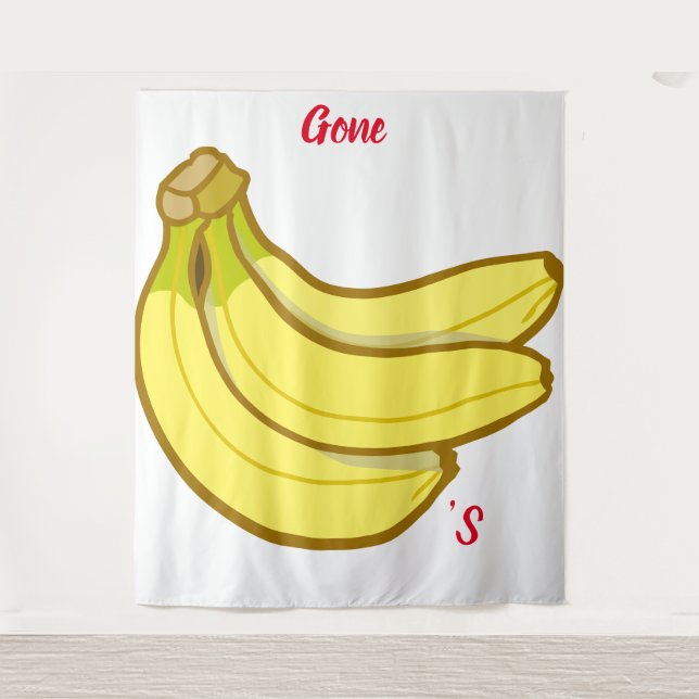 Gone Bananas Tapestry (Front)