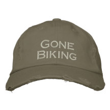 Gone biking cool sports hat