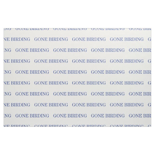 Gone Birding Fabric (Fat Quarter)