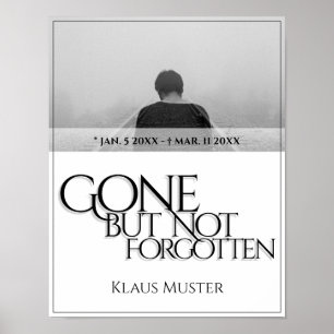 Gone but Not Forgotten - Bright Poster