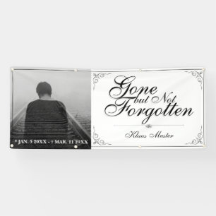 Gone but Not Forgotten - Classic Banner