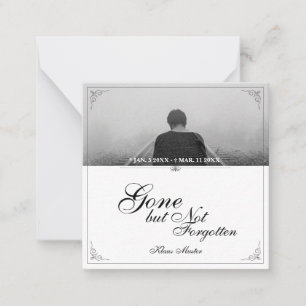 Gone but Not Forgotten - Classic Card