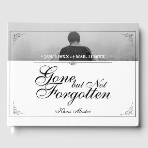 Gone but Not Forgotten - Classic Guest Book