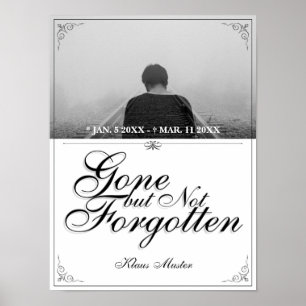 Gone but Not Forgotten - Classic Poster