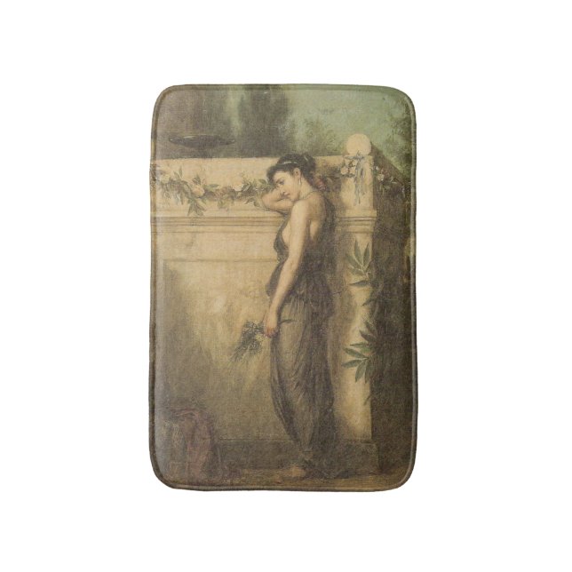 Gone But Not Forgotten (John William Waterhouse) Bath Mat (Front Vertical)
