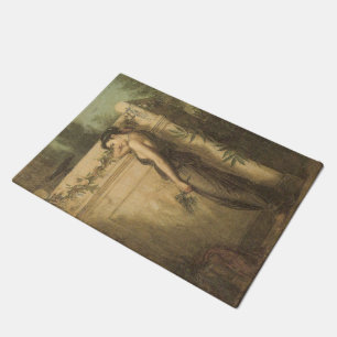 Gone But Not Forgotten (John William Waterhouse) Doormat