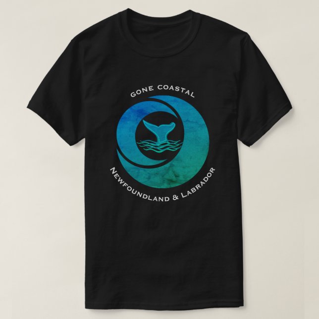 Gone Coastal Newfoundland & Labrador - T-Shirt (Design Front)