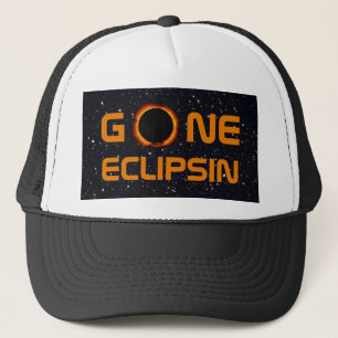 GONE ECLIPSIN Solar Eclipse Trucker Hat