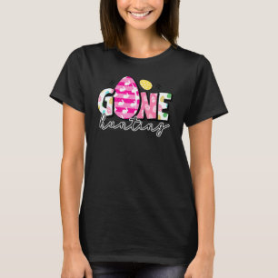 Gone Eggs Hunting Easter Cute Happy Easter Bunny T-Shirt