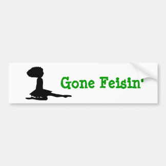"Gone Feisin" Irish Dance Bumper Sticker