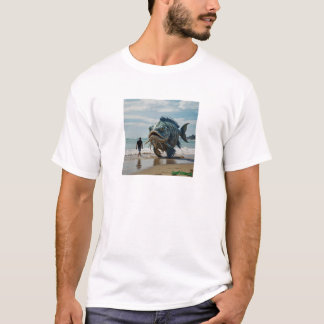 'Gone Fishin'  by Juan Cabana 2024 T-Shirt