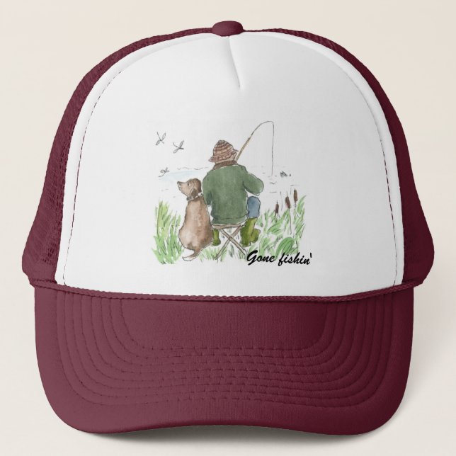 Gone fishin' Hat (Front)