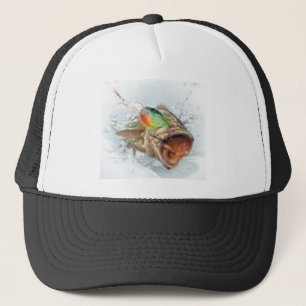 gone fishin trucker hat