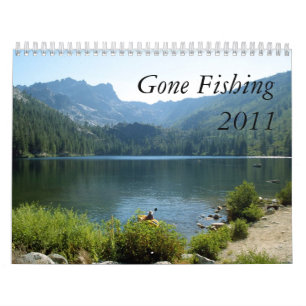 Gone Fishing Calendar