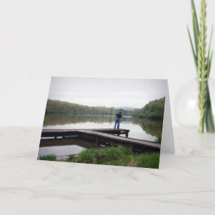 Gone Fishing Card