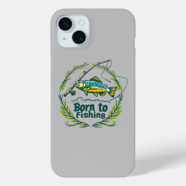 Gone Fishing Case-Mate iPhone Case (Back)