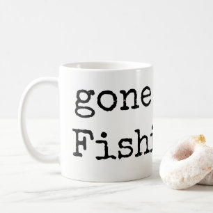 Gone Fishing Coffee Mugs 