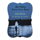 Gone Fishing Forever In our Hearts, Memorial Card
