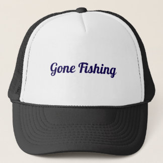 Gone Fishing Hats for Men and Women