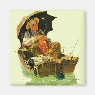 Gone Fishing Magnet