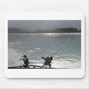 Gone Fishing No Work Today Mouse Pad