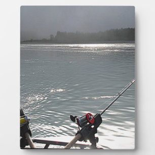 Gone Fishing No Work Today Plaque