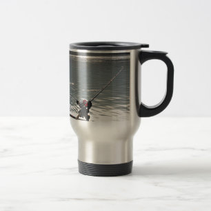 Gone Fishing No Work Today Travel Mug