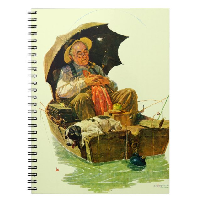 Gone Fishing Notebook (Front)