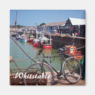 Gone Fishing Picturesque Whitstable Kent  UK Magnet