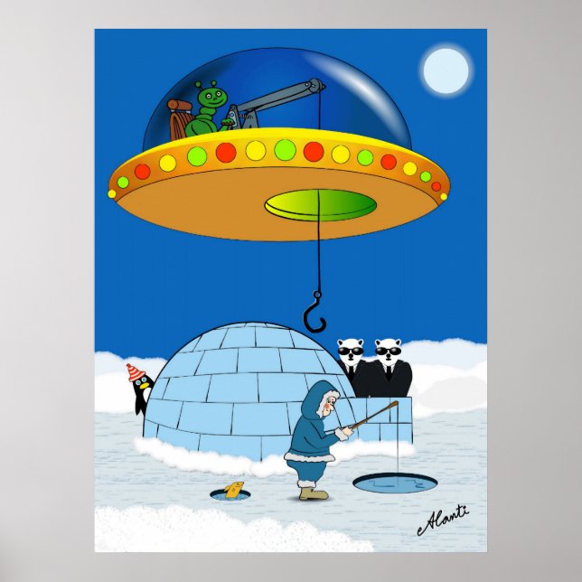 Gone Fishing Poster (Front)