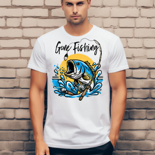 Gone fishing  T-Shirt